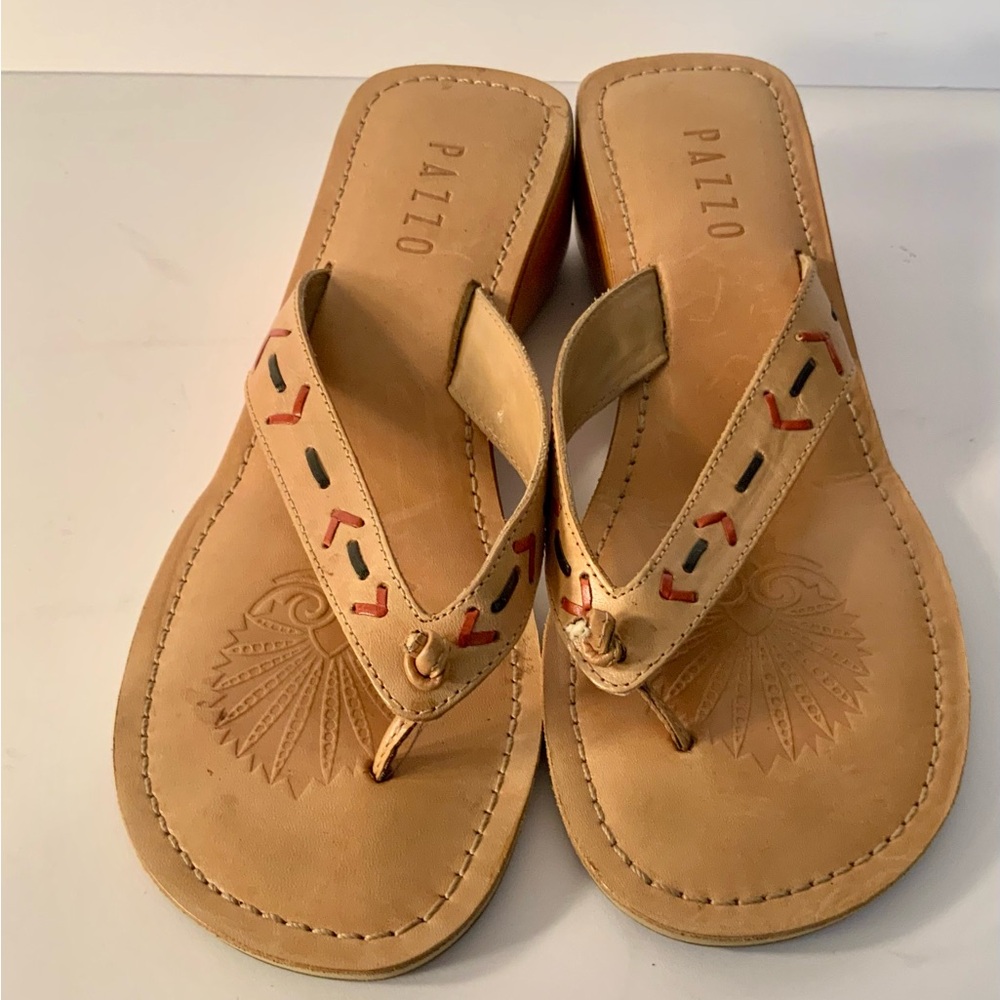 PAZZO..leather Sandals